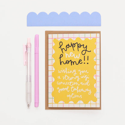 Oh, Laura - Greeting card - 'happy new home'