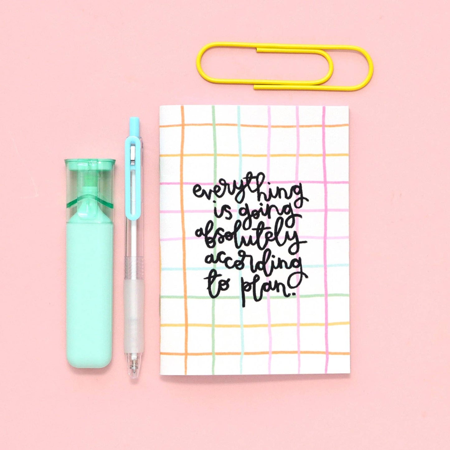 Oh, Laura - A6 notebook - everything is going according to plan
