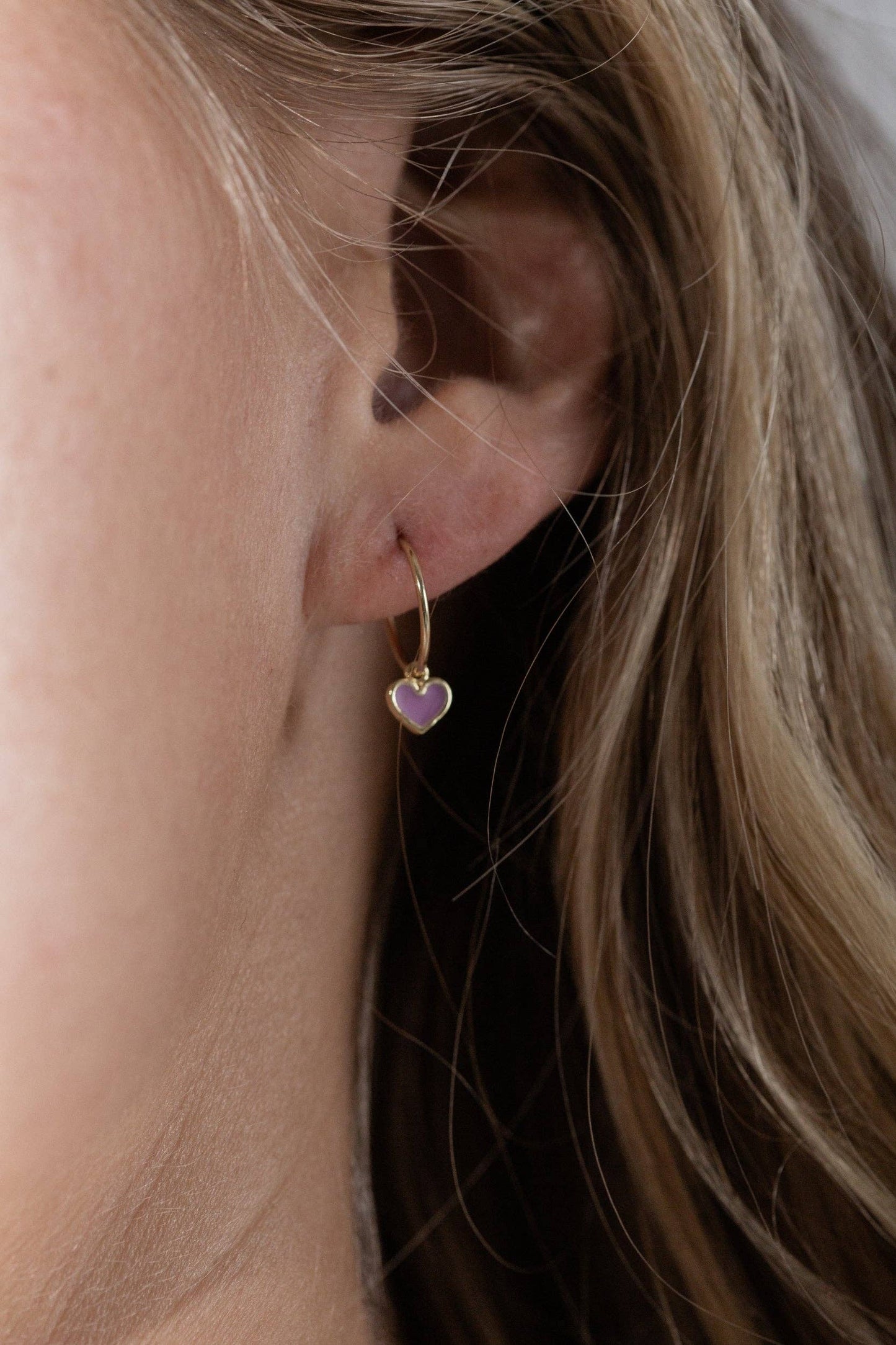 One & Eight - Orchid Eve Heart Huggies