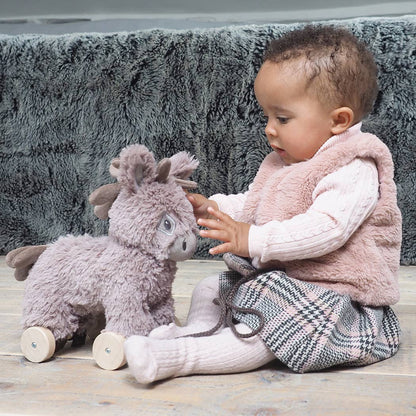 Little Bird Told Me Uk - Norbert Donkey Pull Along Toy