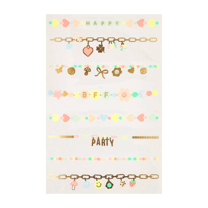 Meri Meri - Charm Bracelet Temporary Tattoos