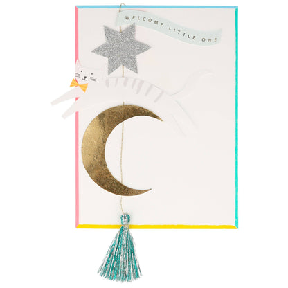 Meri Meri - Welcome Little One Baby Card