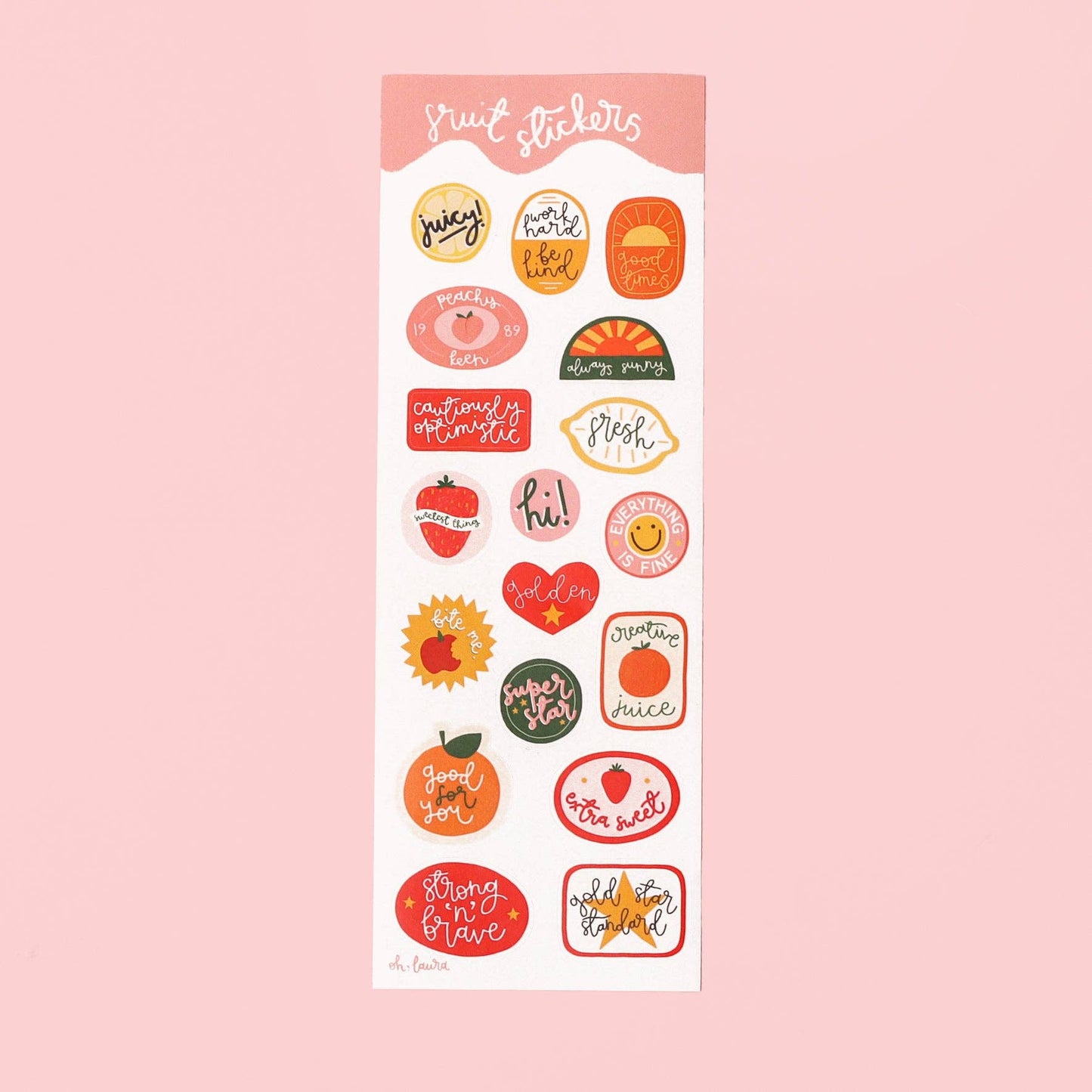 Oh, Laura - Planner Stickers - Fruit