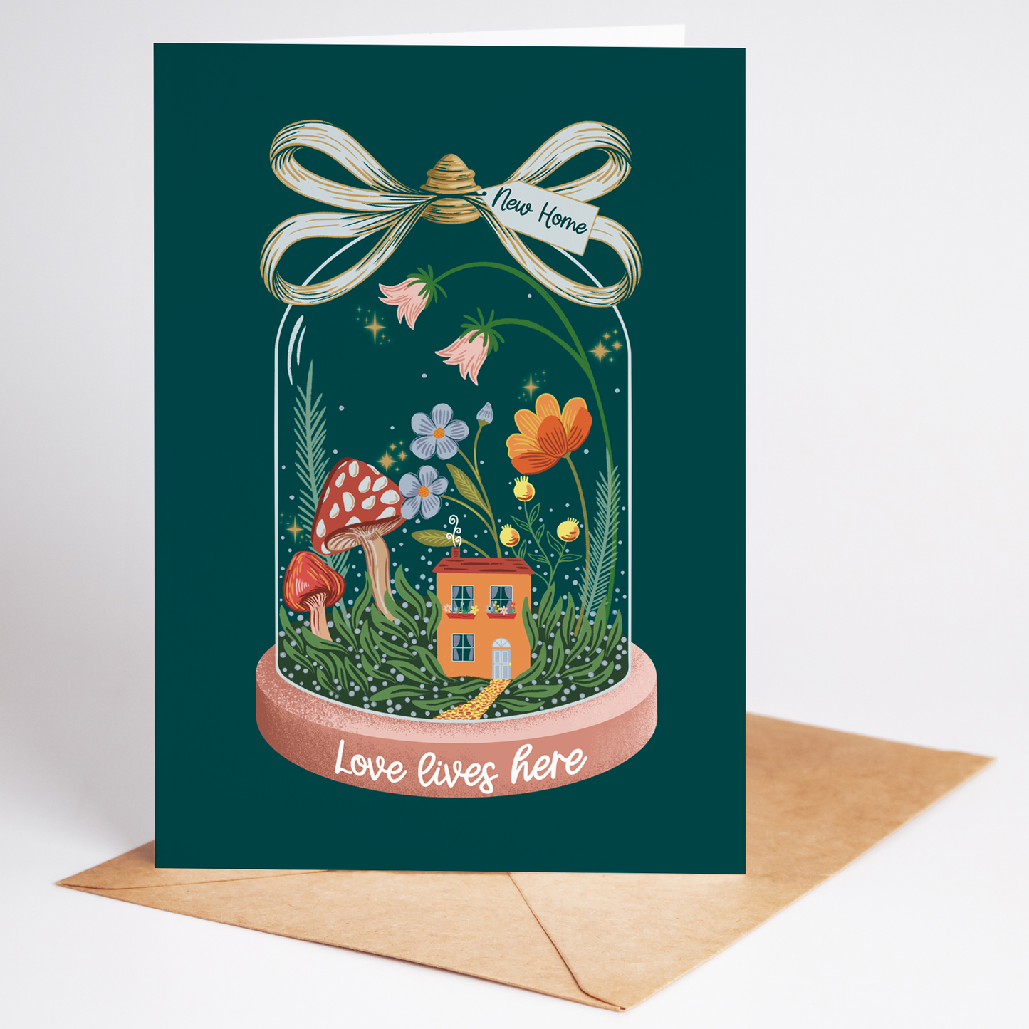 Not Today Tuesday - New Home Card | Floral | Folk Cosy Design
