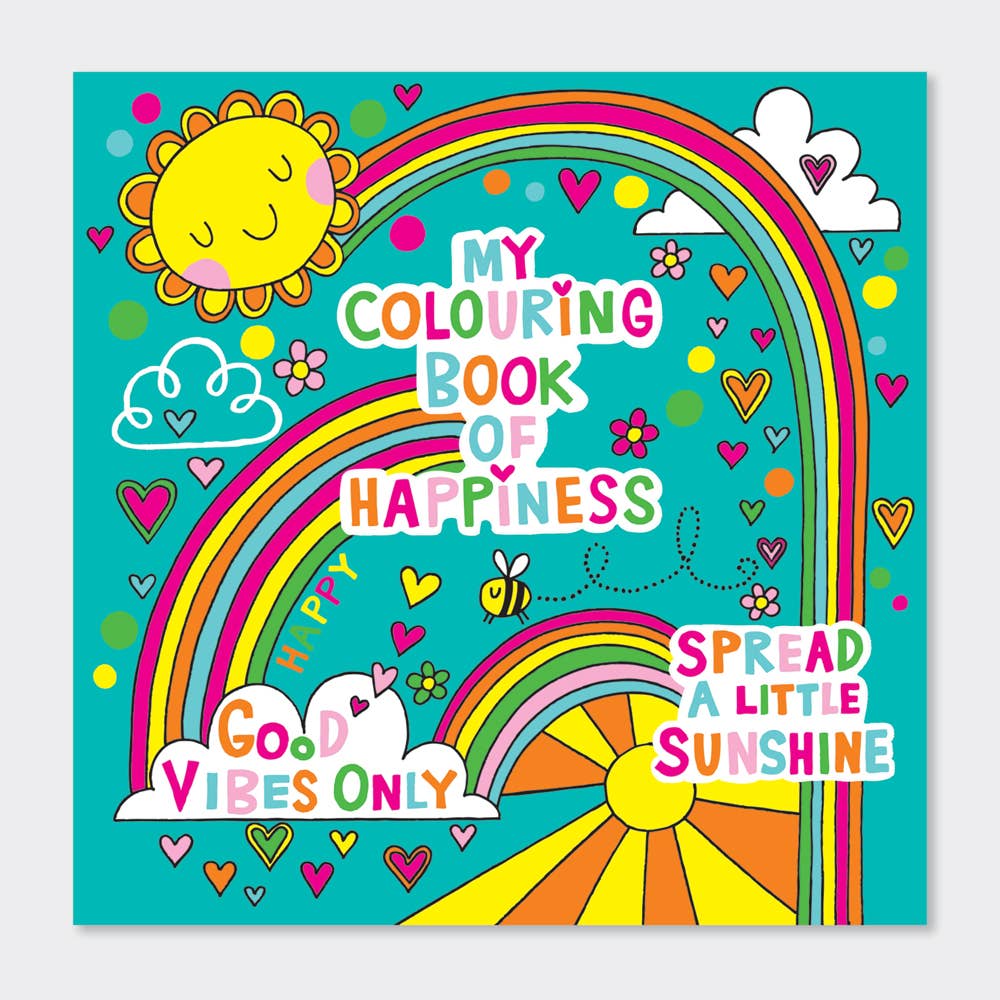 Rachel Ellen Designs - Children's Colouring Book of Happiness