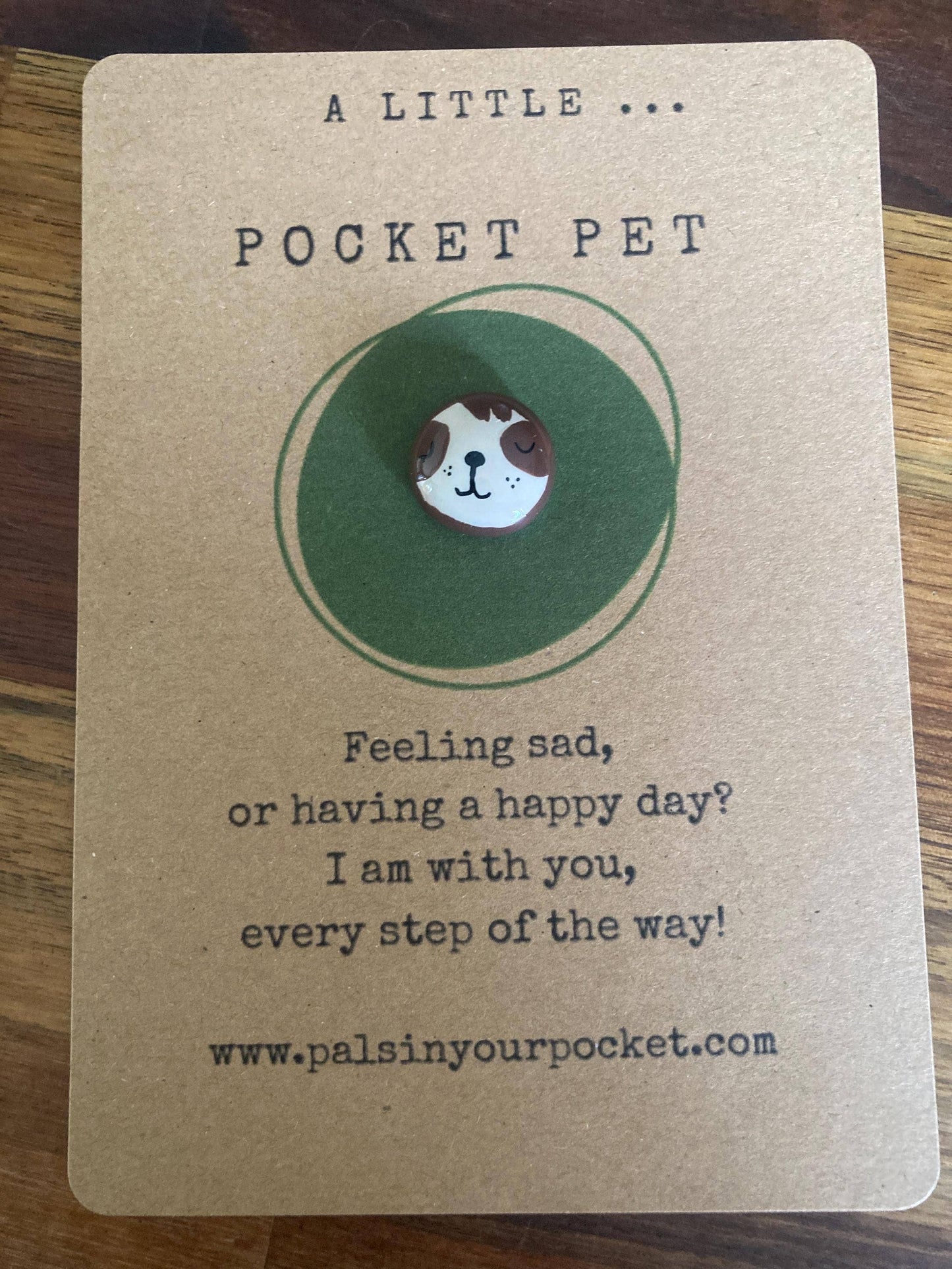 Pals in your Pocket - Handmade Anxiety Relief Pocket Pet Worry Rock