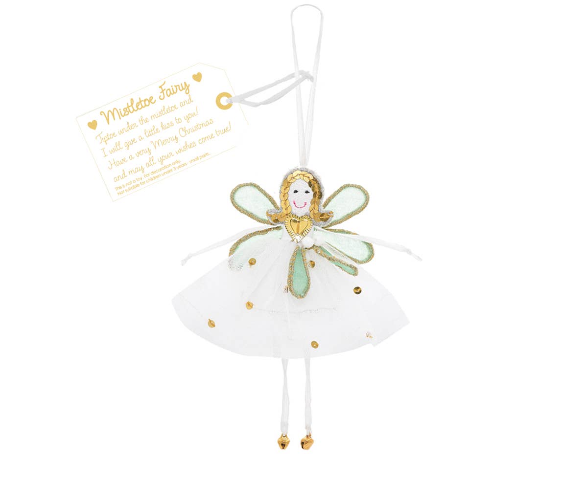 Believe You Can - 'Mistletoe Fairy' Fair Trade Christmas Decoration