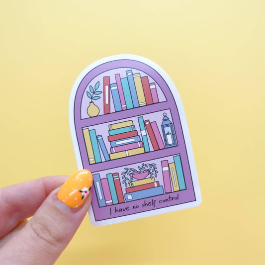 Sunshine Lane - No Shelf Control Bookish Sticker