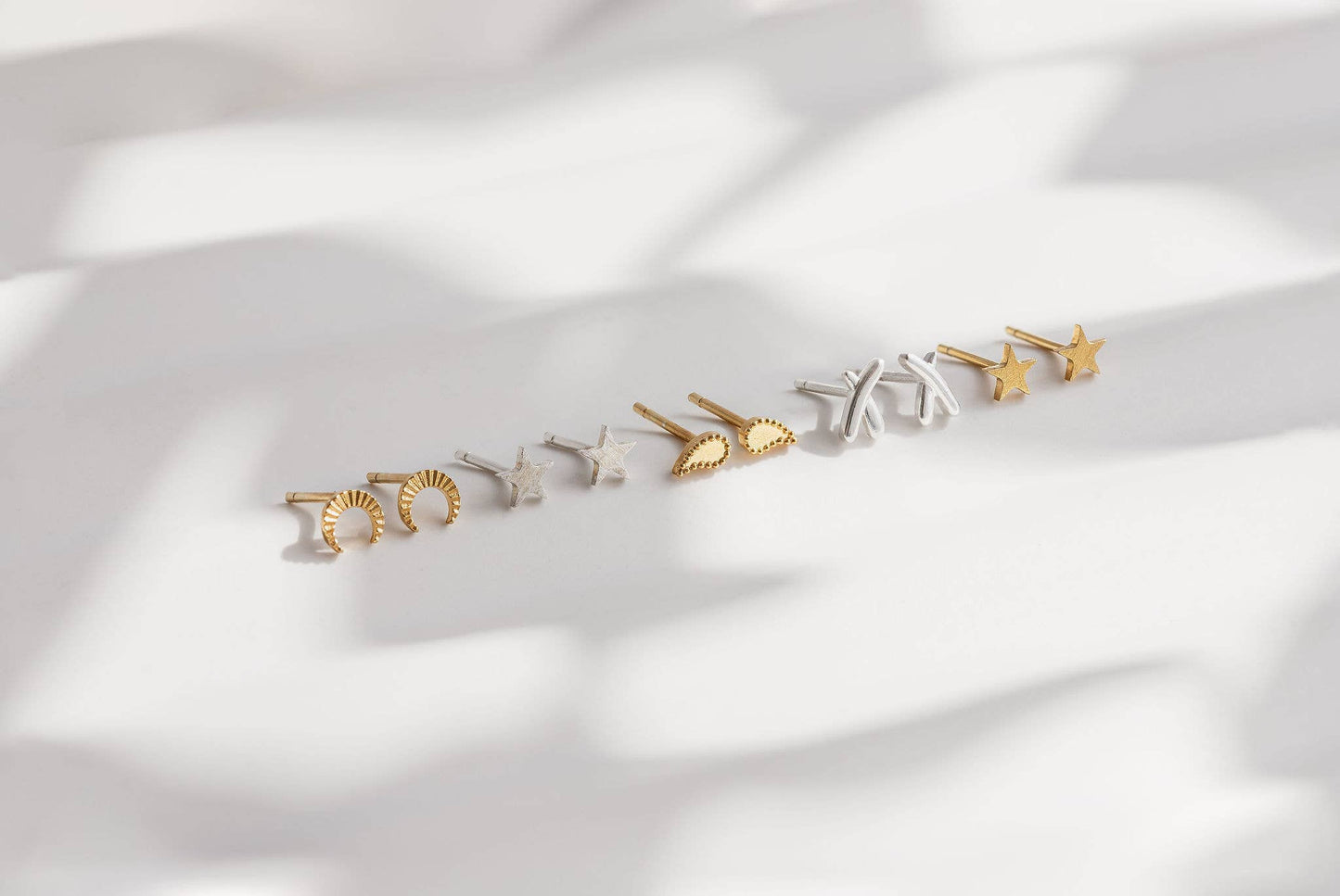 One & Eight - Seed Card Studs