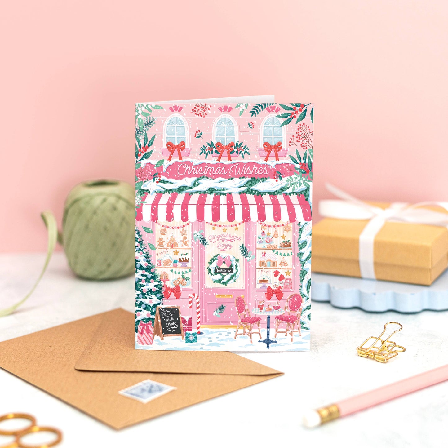 Simply, Katy - Gingerbread Bakery Card