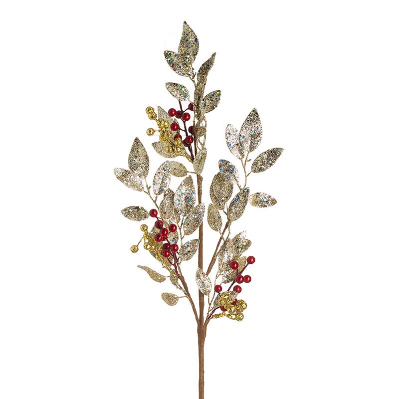 Heaven Sends - RED BERRY METALLIC LEAF SPRAY