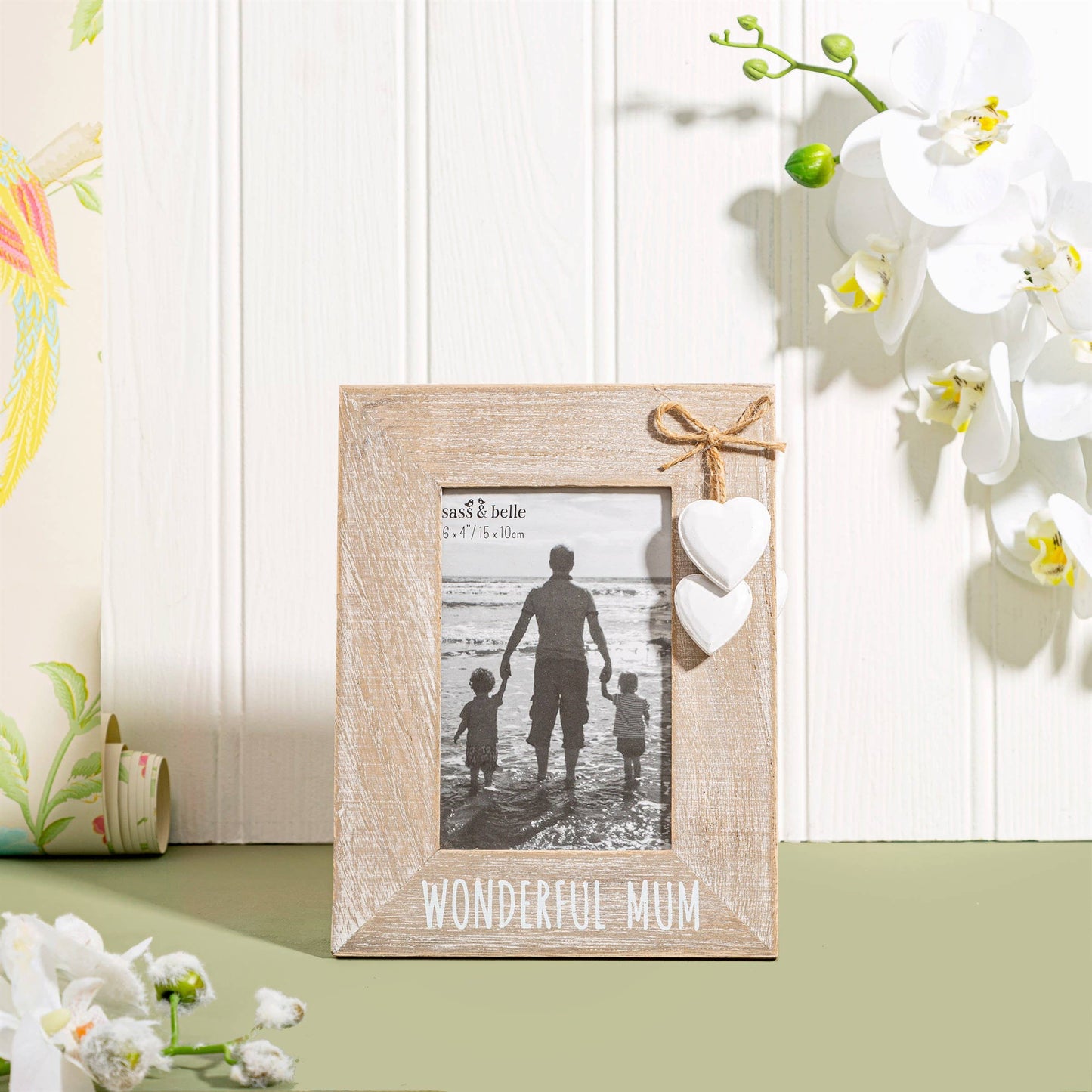 Sass and Belle - Wonderful Mum Heart Frame
