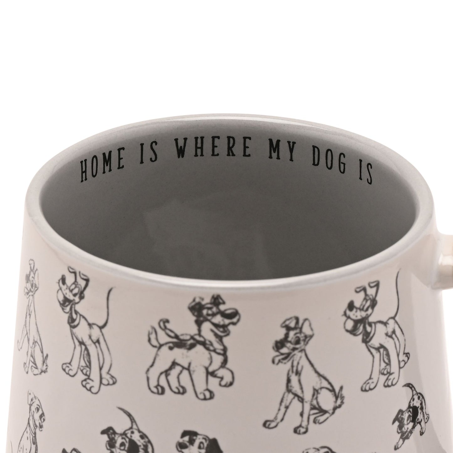 DISNEY CATS & DOGS MUG - HOME IS WHERE MY DOG IS