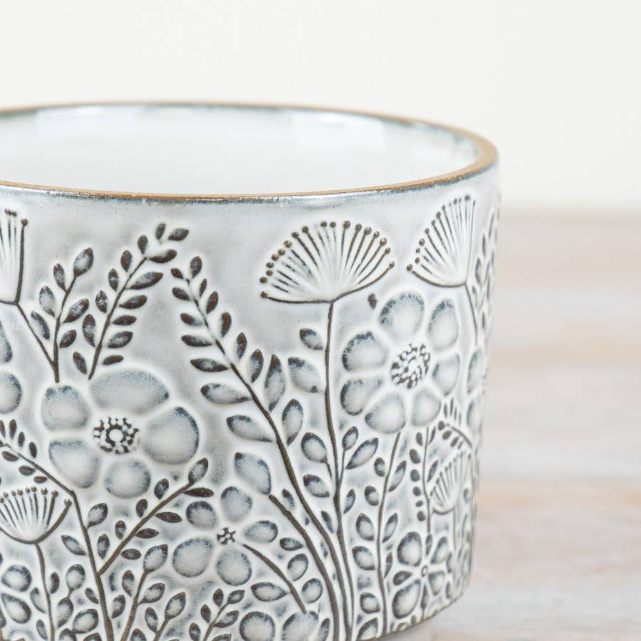 Gainsborough Giftware - Ceramic Flower Pot, 14cm