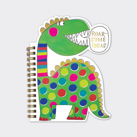Rachel Ellen Designs - Shaped Notebooks - Dinosaur