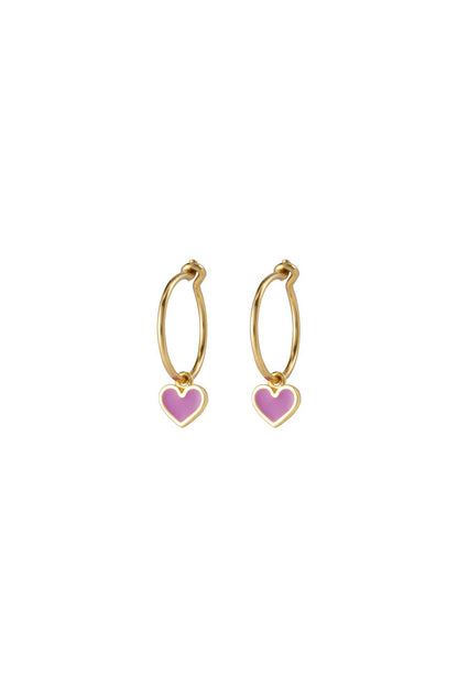 One & Eight - Eve Heart Earrings