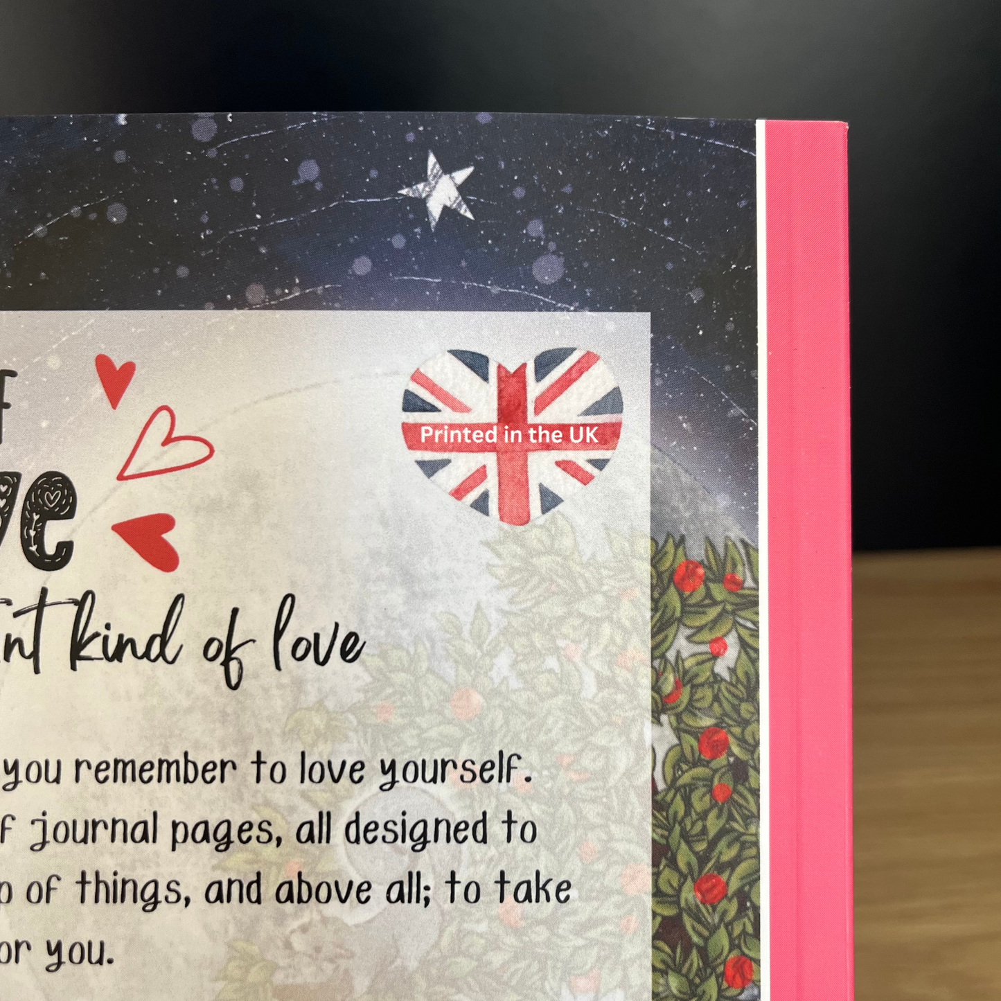 Fox Under The Moon - Self Love Journal - Paperback