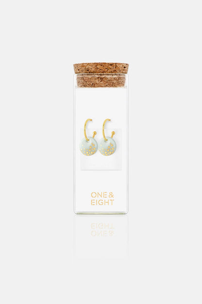One & Eight - Mint Gold Gale Earrings
