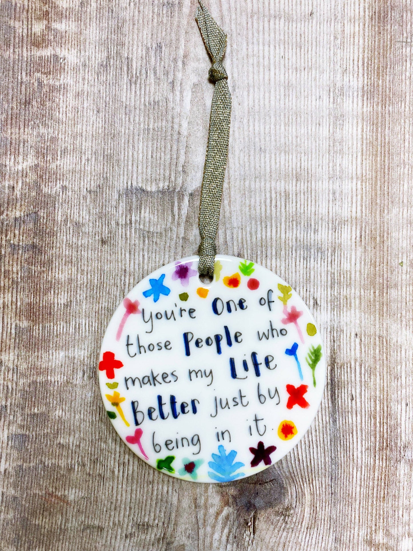 Little Heart - You are the Best Ceramic decoration