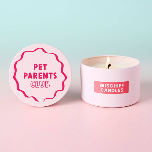 Mischief Candles - Mischief Club Pink Tin Candle