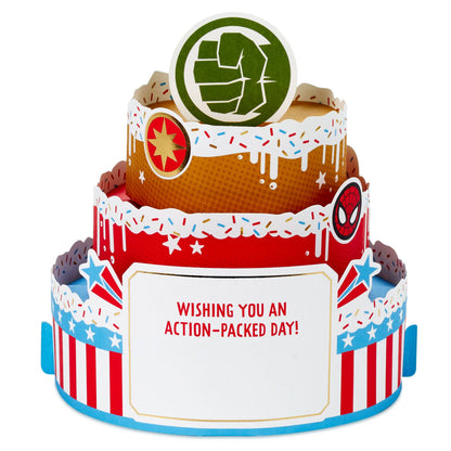 Hallmark - MARVEL Avengers PaperWonder Collection 3D PopUp BirthdayCard