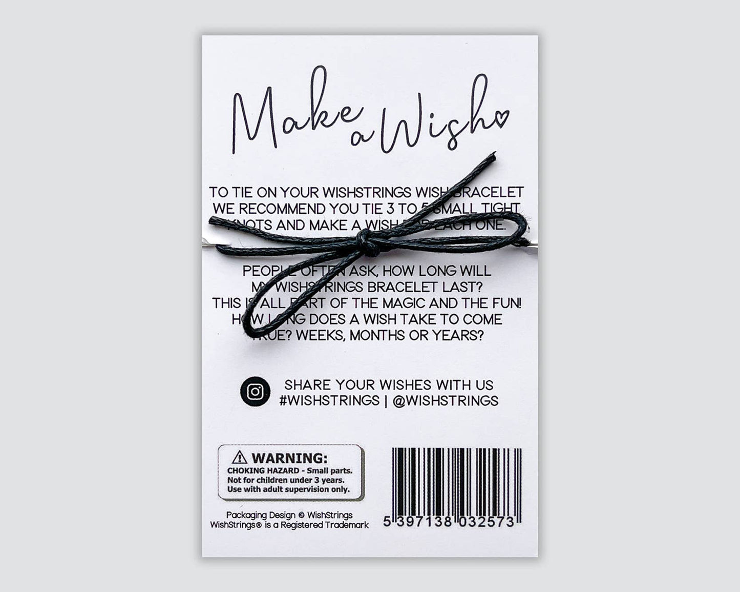 BIRTHDAY UNICORN - WishStrings Wish Bracelet - WS221	♥