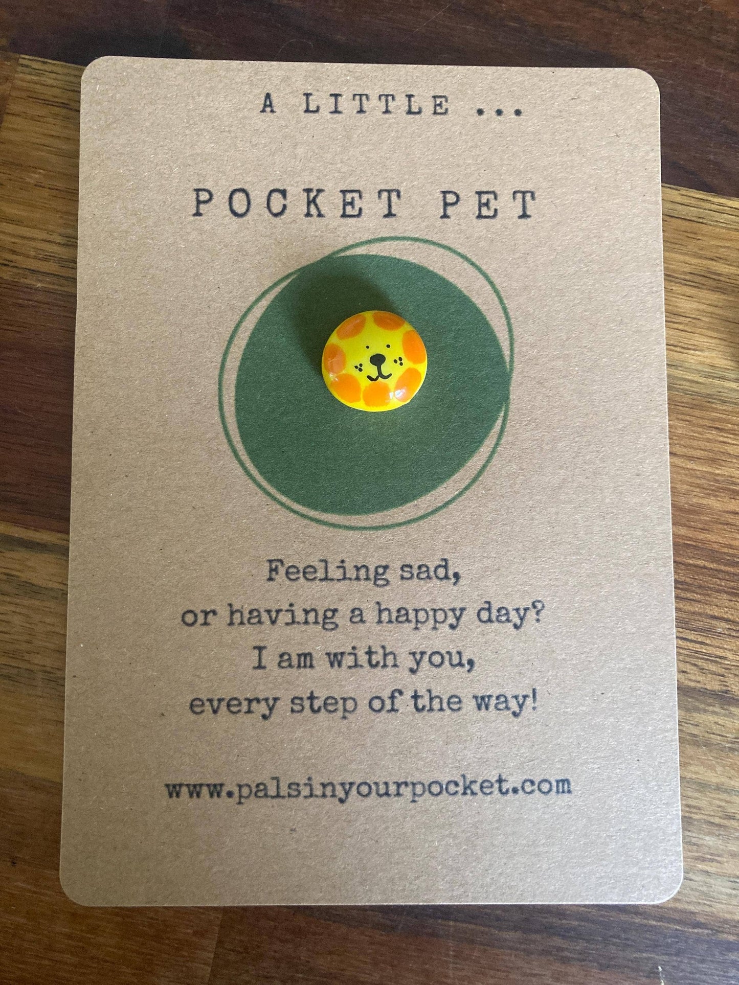 Pals in your Pocket - Handmade Anxiety Relief Pocket Pet Worry Rock