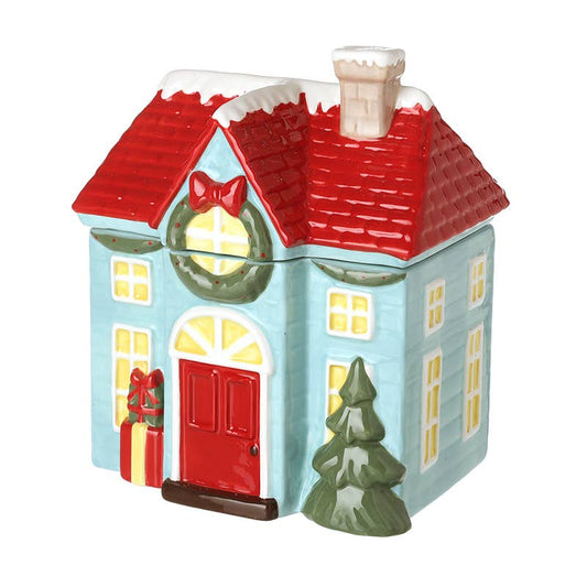 Heaven Sends - CERAMIC HOUSE COOKIE JAR (bb)