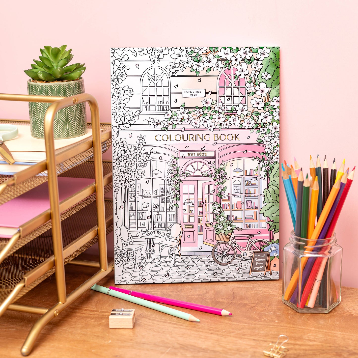 Simply, Katy - Colouring Book: Shopfront Scenes
