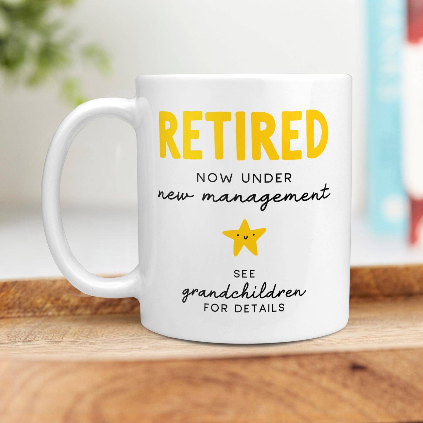 Under New Management - Retirement Mug