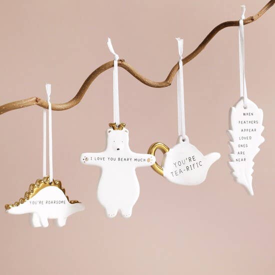 Lisa Angel - When Feathers Appear Hanging Decoration