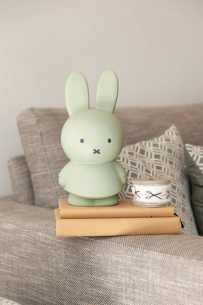 Miffy by S-c Brands - Miffy Money Box Medium - Eucalyptus Green - 19cm