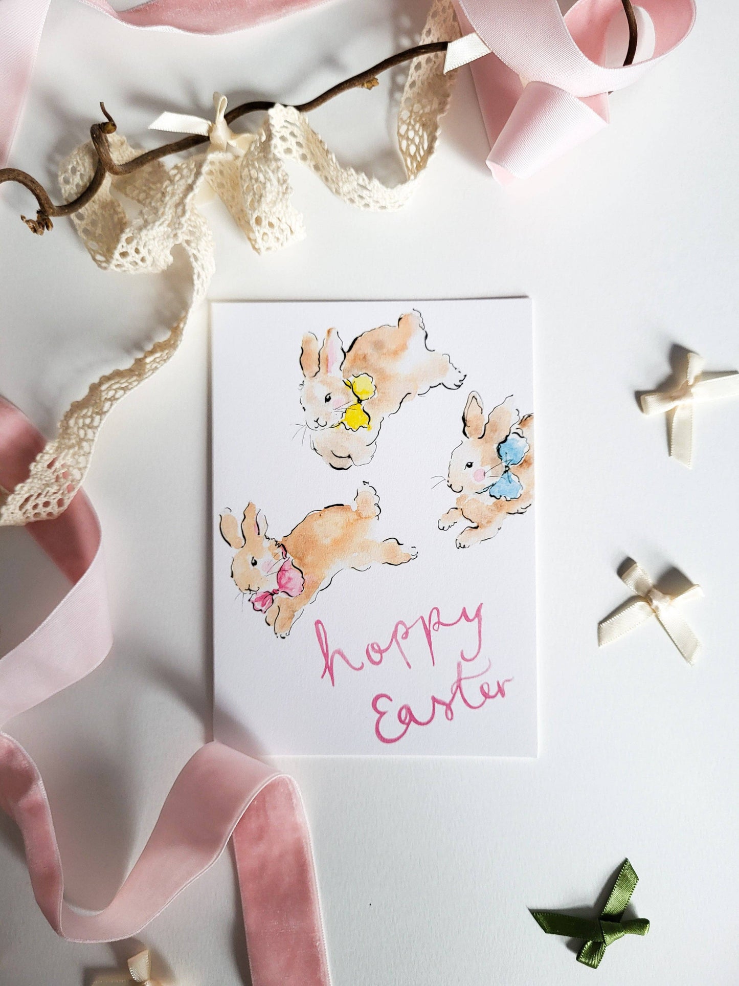 La la lu - Hoppy Easter Card