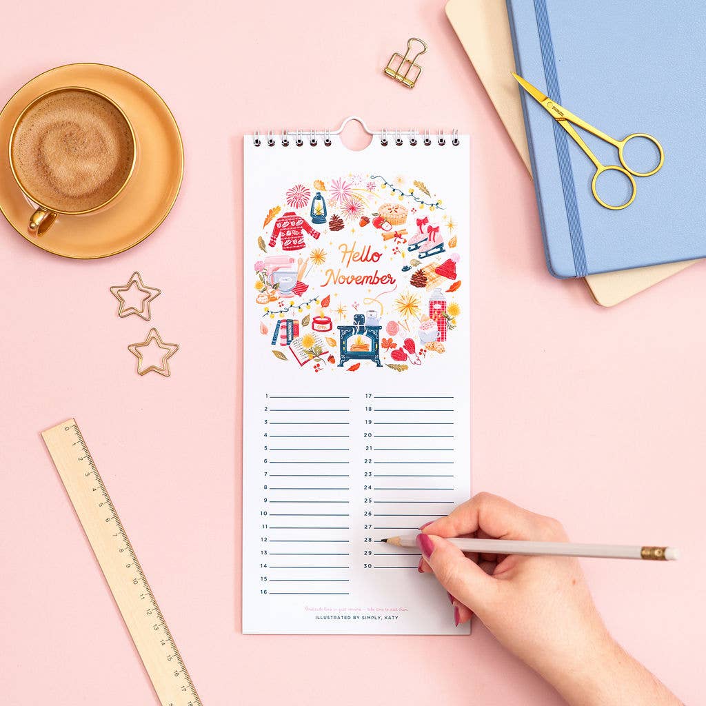 Simply, Katy - 2026 Hello: Wall Calendar