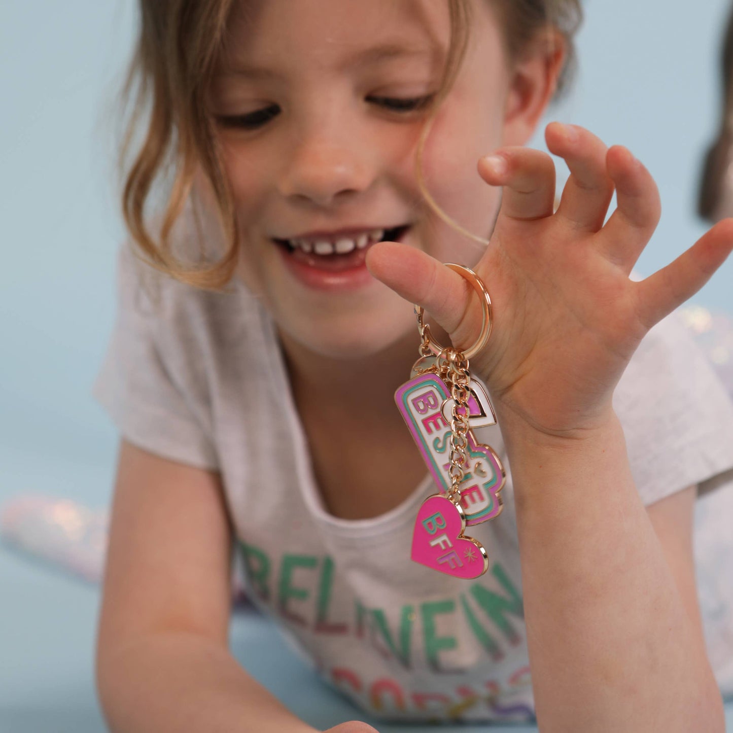 Rachel Ellen Designs - Enamel Keyrings - Bestie