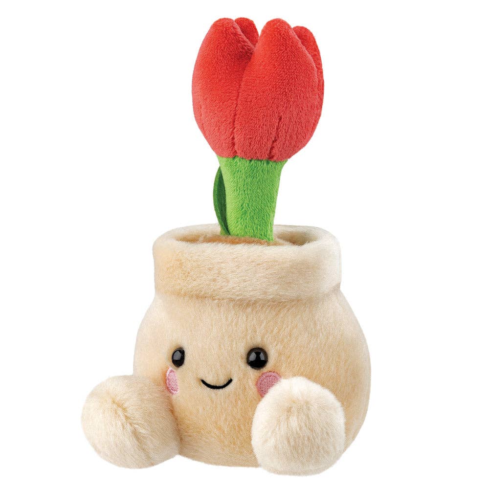 Aurora World - Palm Pals Lilybelle Potted Tulip Soft Toy