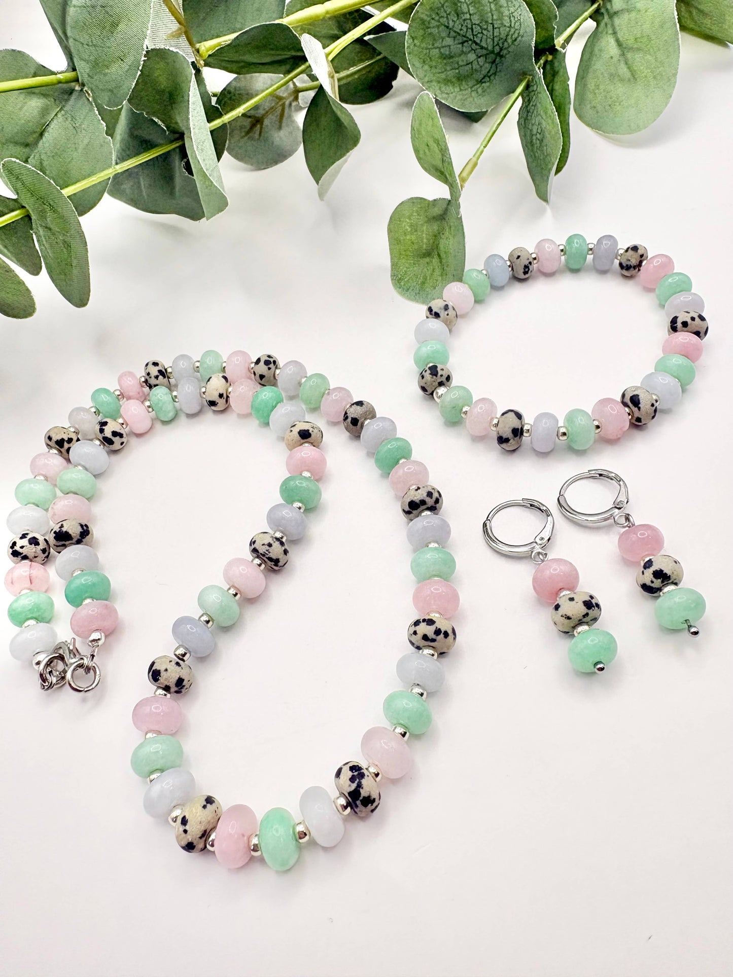 Candi Co Jewellery - Pastel Candy Huggie Hoop Earrings - Silver-Plated