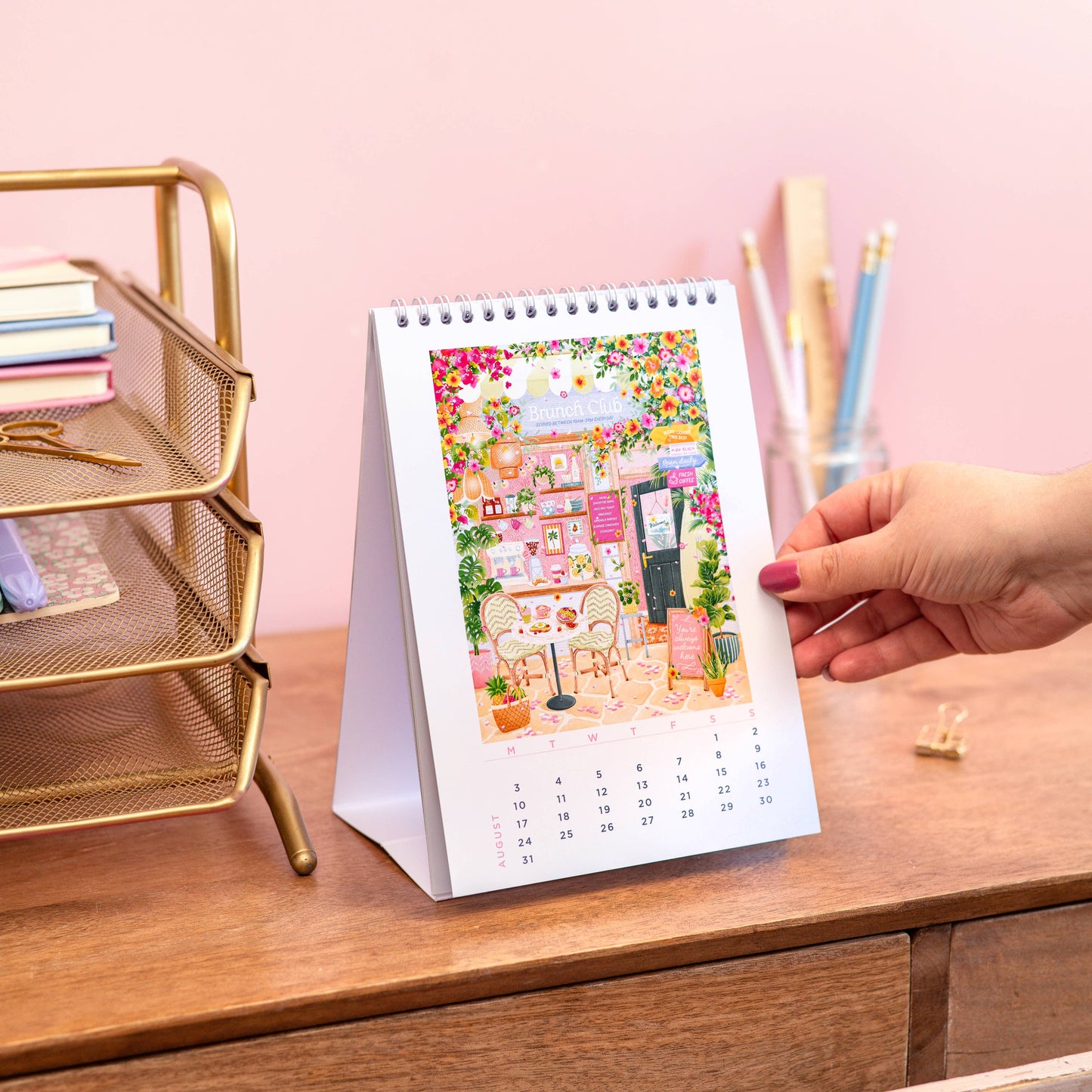 Simply, Katy - 2026 Shopfront Scenes: Desk Calendar