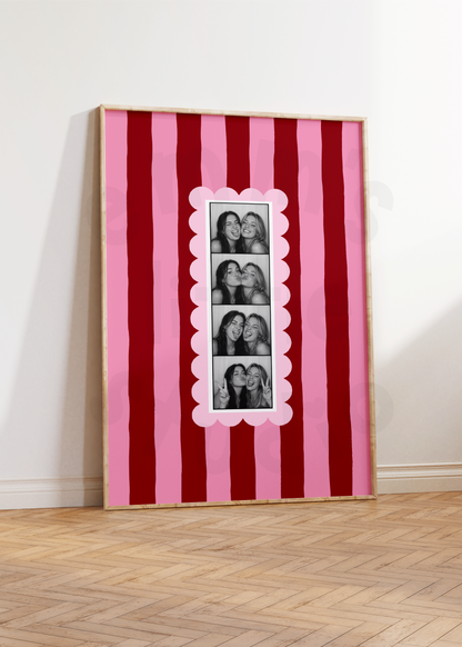Emm's Little Studio - Stick Your Own - Photobooth Strip Print - Stripes