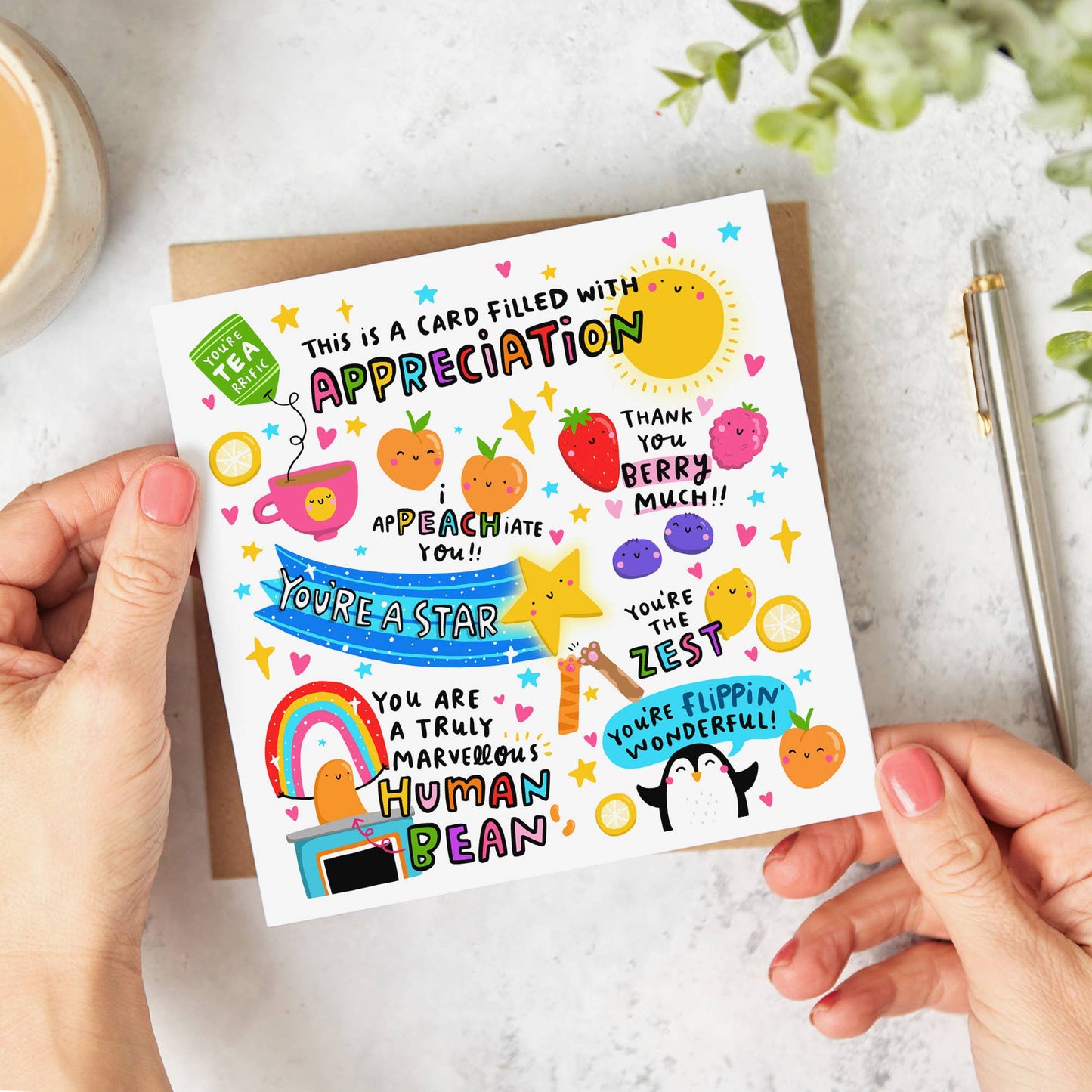 Thank You Card - Card Of Appreciation
