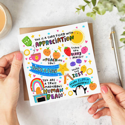 Thank You Card - Card Of Appreciation