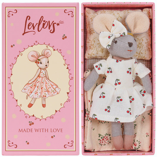 LEVLOVS - Cherry Awesome Mouse in a Gift Box