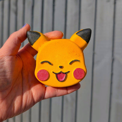 Fizz Bomb Cosmetics - The Lightning One P-Chu Bath Bomb