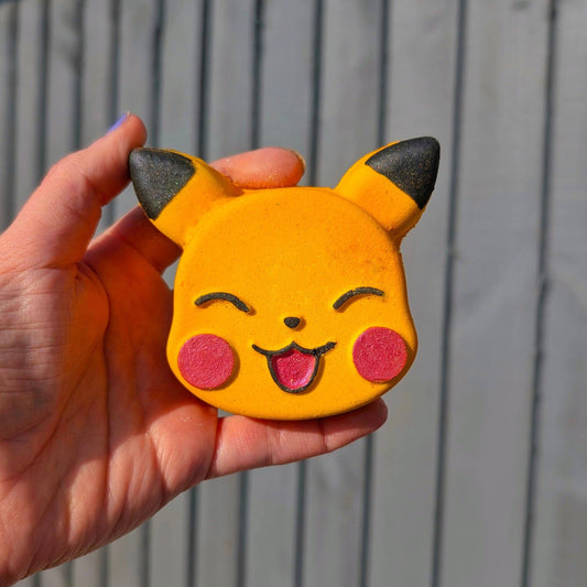 Fizz Bomb Cosmetics - The Lightning One P-Chu Bath Bomb