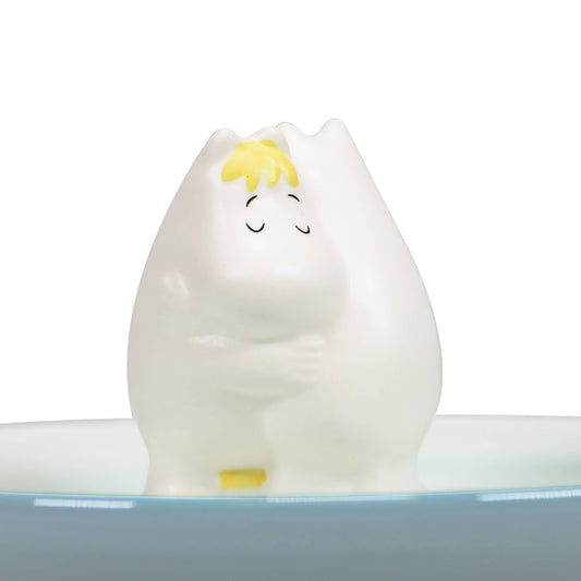 Half Moon Bay - Trinket Key Ring Dish Moomin Hug Blue