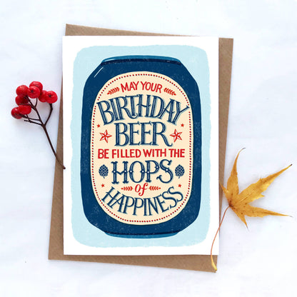 Alexandra Snowdon - Birthday Beer Card