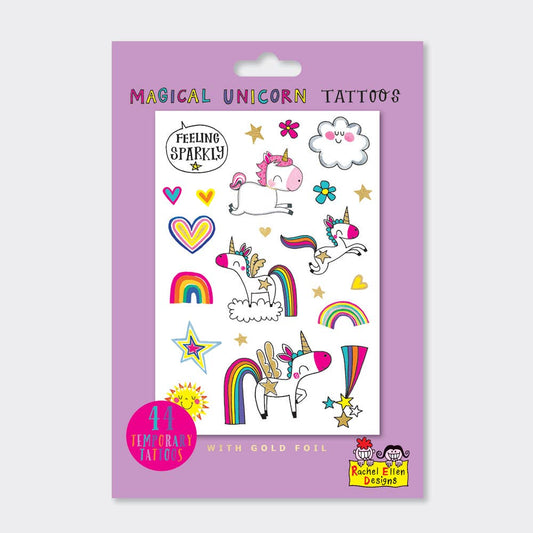 Rachel Ellen Designs - Magical Unicorn Tattoos