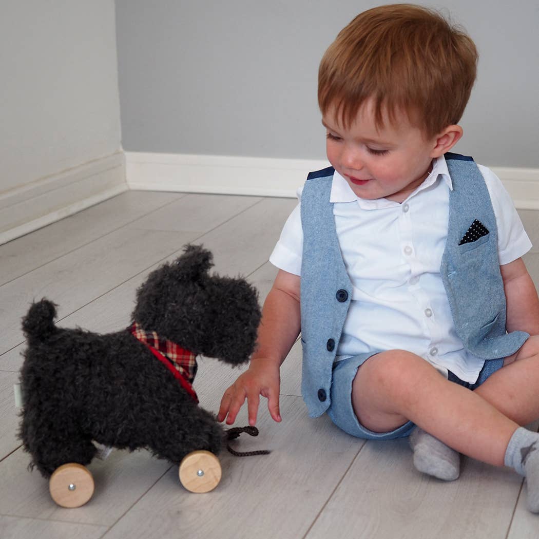 Little Bird Told Me Uk - Scottie Dog Pull Along Toy