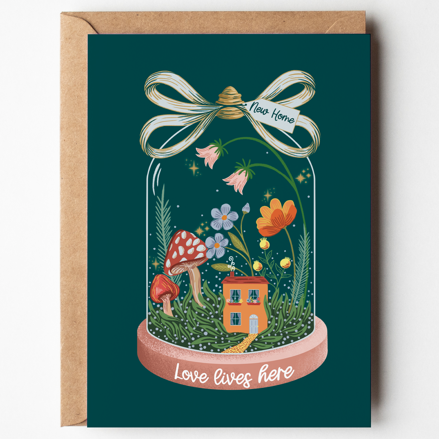 Not Today Tuesday - New Home Card | Floral | Folk Cosy Design