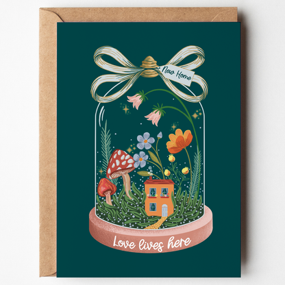 Not Today Tuesday - New Home Card | Floral | Folk Cosy Design
